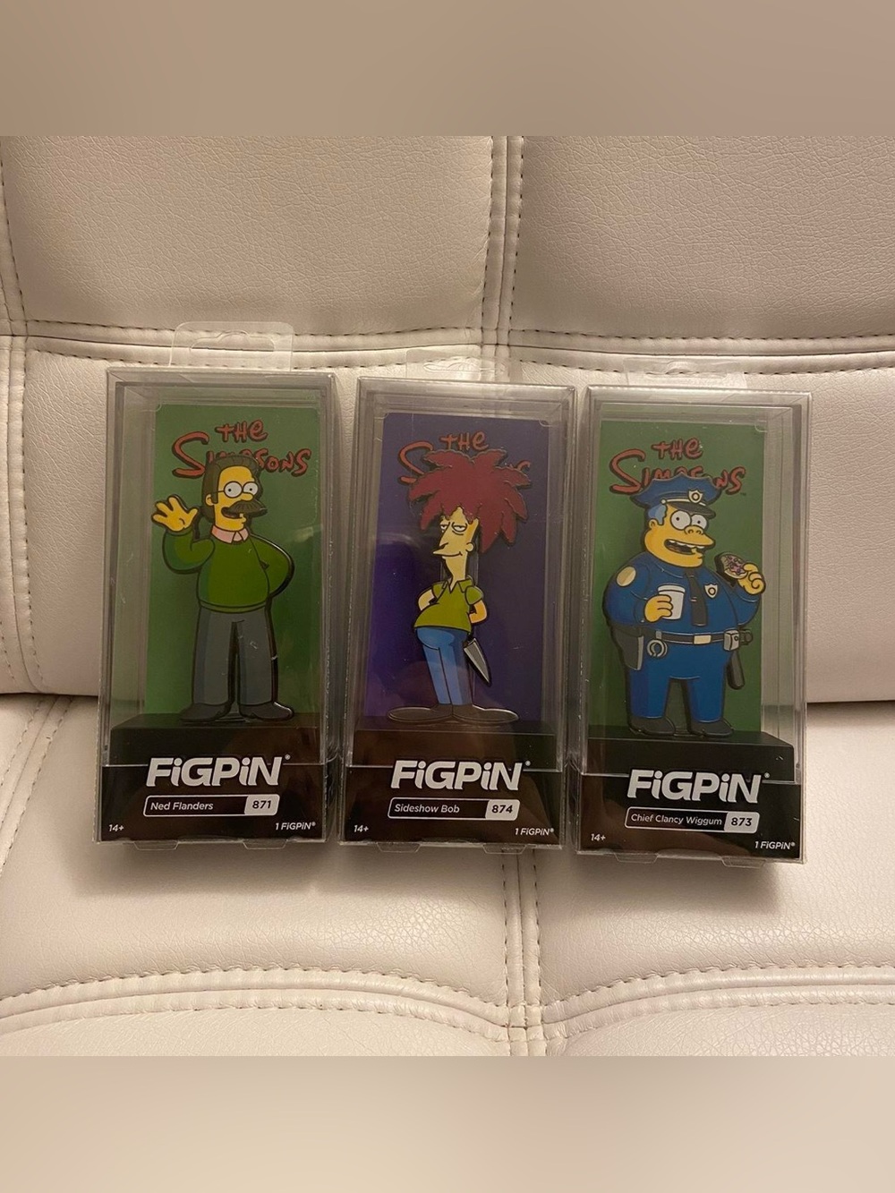 Figpin Simpsons Set

Ned Flanders, Sideshow Bob, Chief Wigum